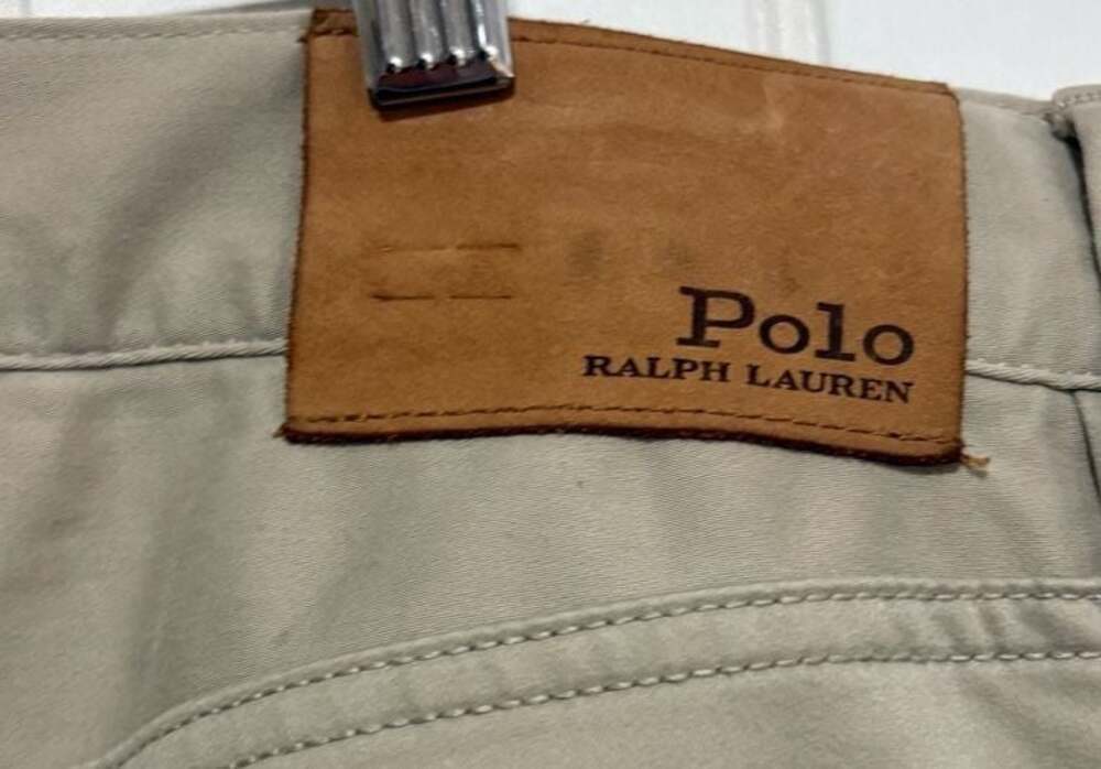 Polo Ralph Lauren Slim Straight Fit 5-Pocket Pants Khaki 34/32 - Picture 3 of 7